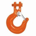 Cm Slip Hook, 6600 Lb, Grade 70, Clevis Attachment, 38 In, Steel Alloy, Orange 6906AWL